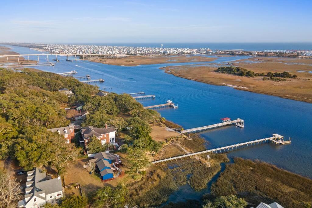Dolphin Cove - Whole Waterfront House With Dock Villa Оушън Айл Бийч Екстериор снимка